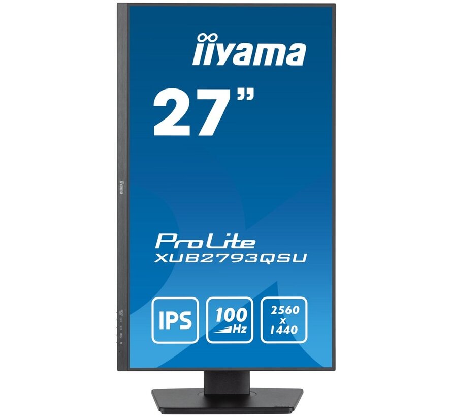 iiyama XUB2793QSU-B6 27" | 2560 x 1440 IPS | 100Hz | Monitor