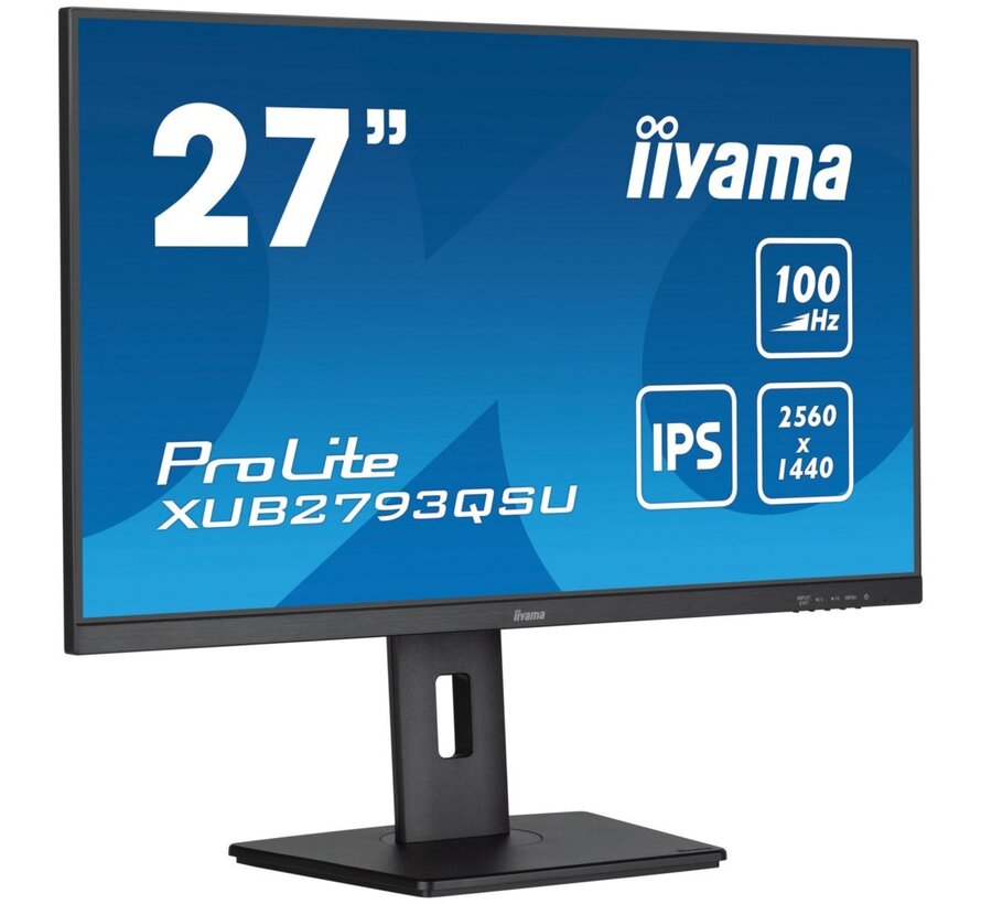 iiyama XUB2793QSU-B6 27" | 2560 x 1440 IPS | 100Hz | Monitor
