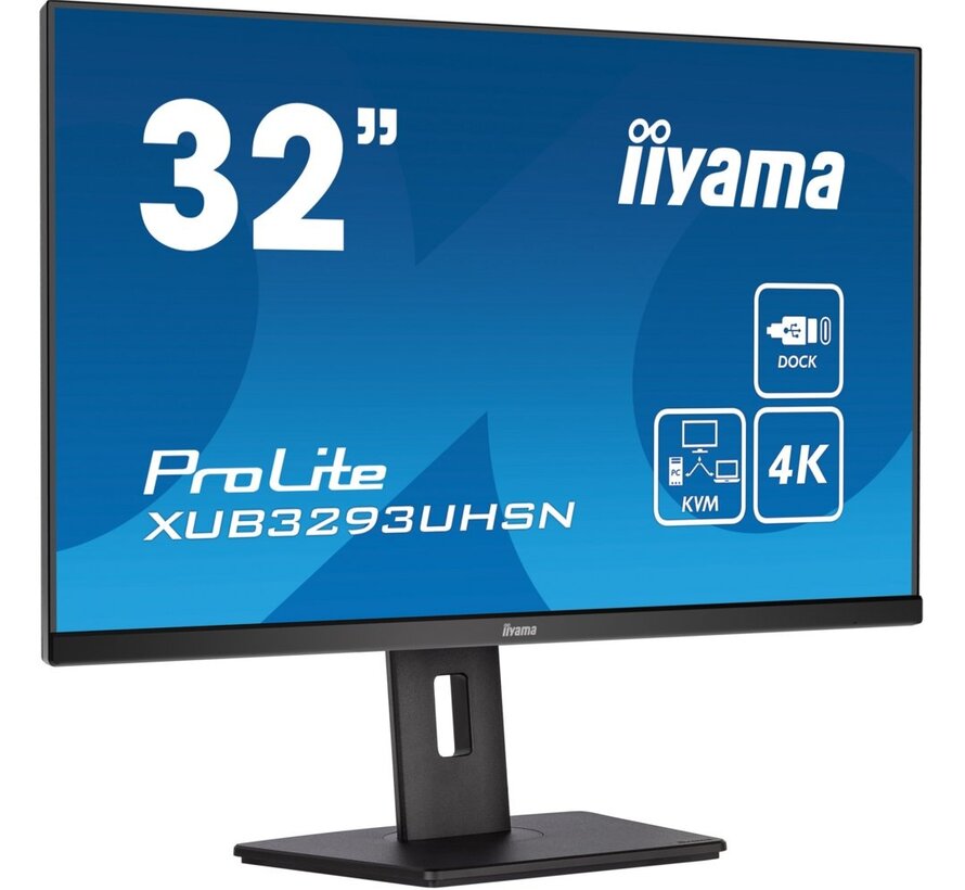 iiyama ProLite XUB3293UHSN-B5 31.5" | 3840x2160 4K IPS | 60Hz | Monitor