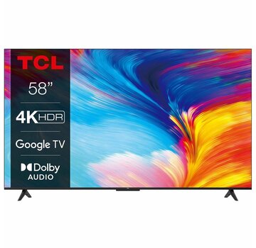TCL 58P63 | 58'' Ultra HD 4K | LED Smart TV | Wifi | Google TV | HDR10 | 60Hz