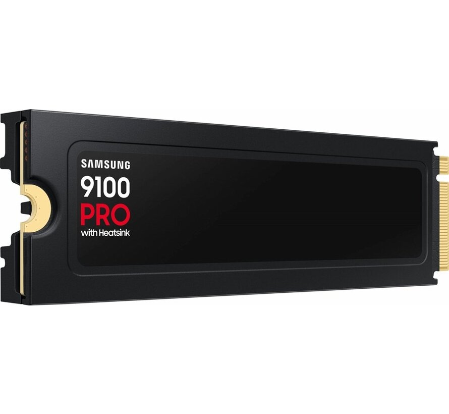9100 PRO | 4TB NVMe SSD | M.2 | Gen5 | 14.800MB/s Lezen | 13.400MB/s Schrijven | Heatsink