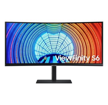 Samsung LS34A650UBUXEN 34" | 3440x1440 UWQHD VA | 100Hz | 1000R Curved | HDR10 | USB-C | Monitor | Open Box (refurbished)