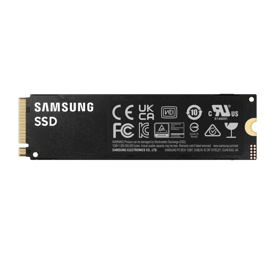 990 PRO | 4TB NVMe SSD | M.2 | Gen4 | 7.450MB/s