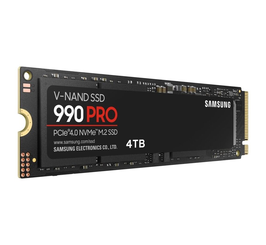 990 PRO | 4TB NVMe SSD | M.2 Gen4 | 7.450MB/s Lezen | 6.900MB/s Schrijven