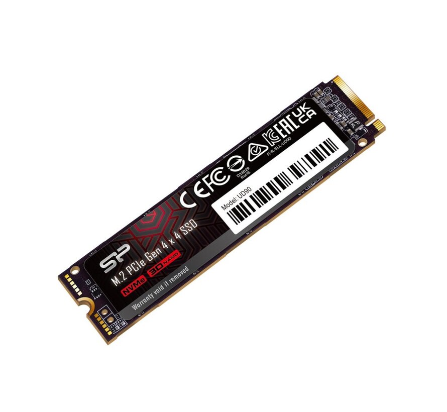UD90 | 2TB NVMe SSD | M.2 | Gen4 | 5.000MB/s Lezen | 4.800MB/s Schrijven