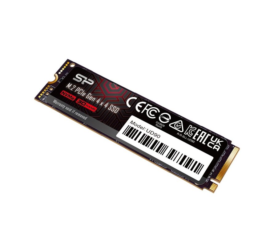 UD90 | 2TB NVMe SSD | M.2 | Gen4 | 5.000MB/s Lezen | 4.800MB/s Schrijven