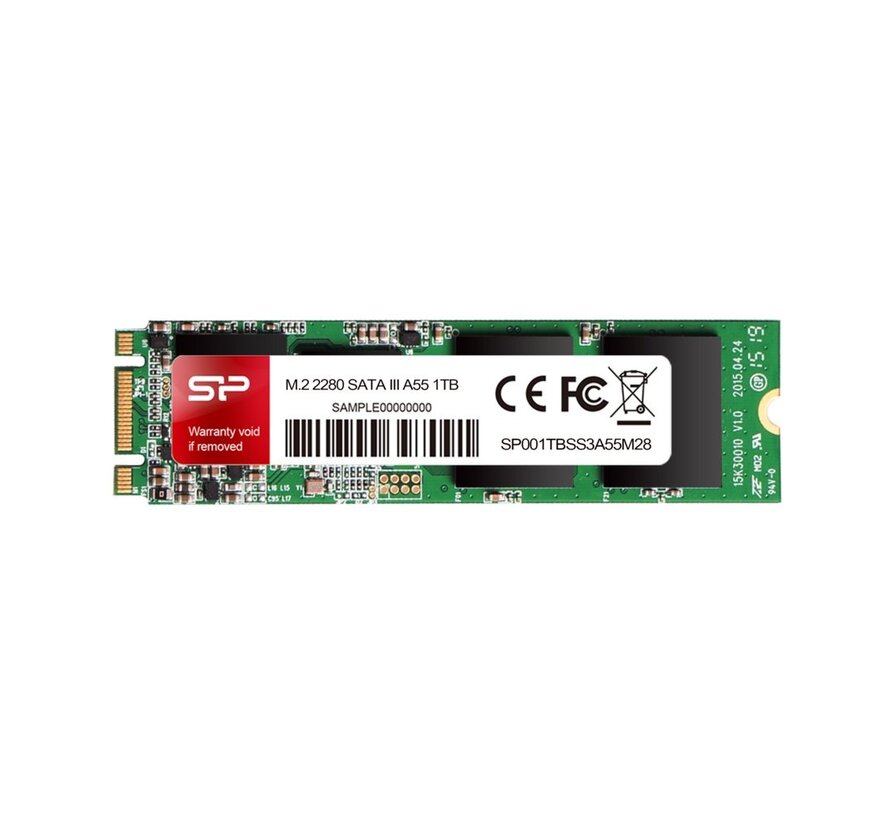 A55 | 128GB SATA SSD | M.2 | 560MB/s Lezen | 530MB/s Schrijven