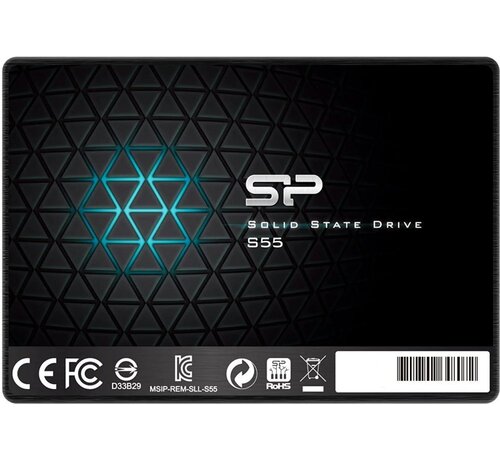 Silicon Power Ace S55 | 960GB SATA SSD | 2.5'' | 540MB/s Lezen | 480MB/s Schrijven