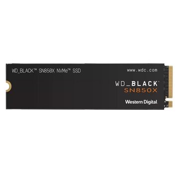 Western Digital Black SN850X | 2TB NVMe SSD | M.2 Gen4 | 7.300MB/s Lezen | 6.600MB/s Schrijven