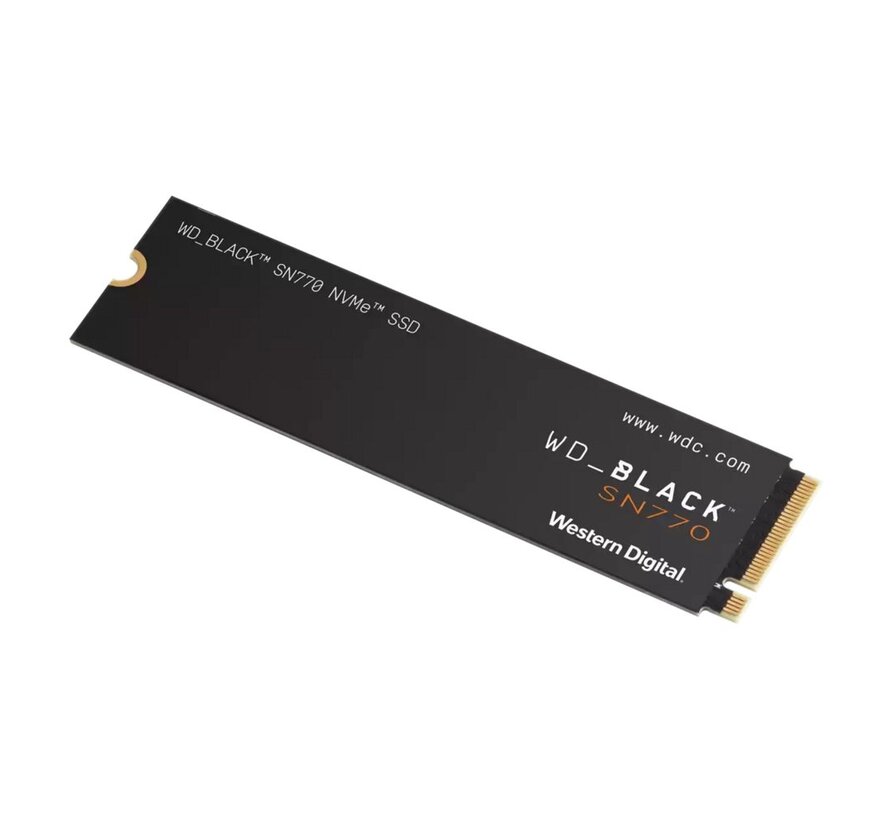 Black SN770 | 2TB NVMe SSD | M.2 Gen4 | 5.150MB/s Lezen | 4.850MB/s Schrijven