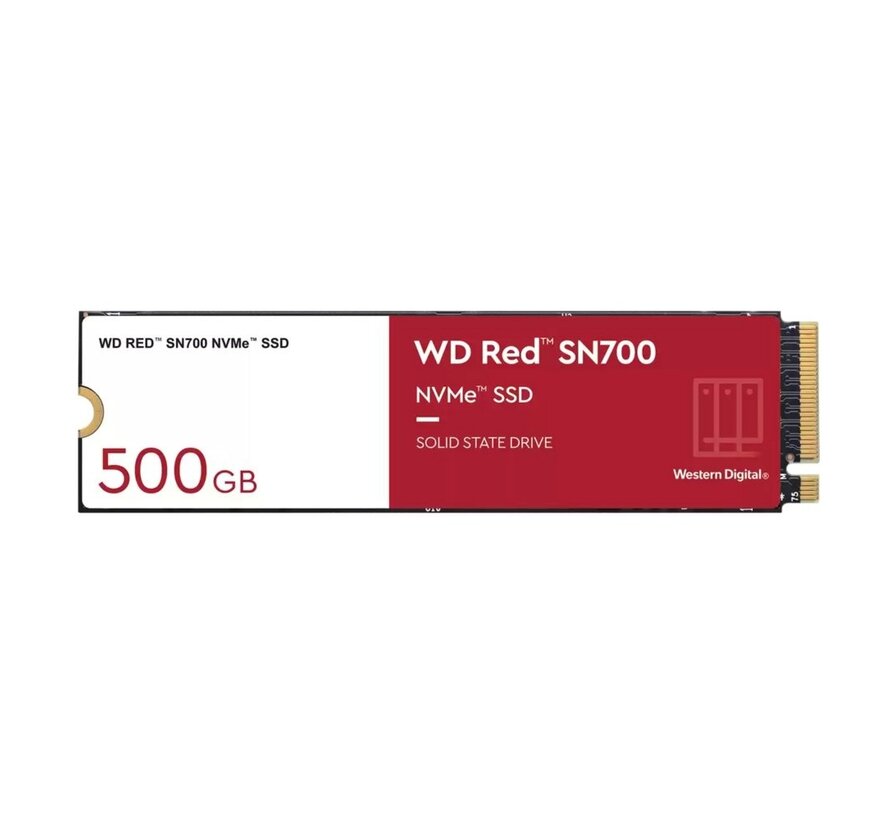 Red SN700 | 500GB NVMe SSD | M.2 Gen3 | 3.430MB/s Lezen | 3.000MB/s Schrijven