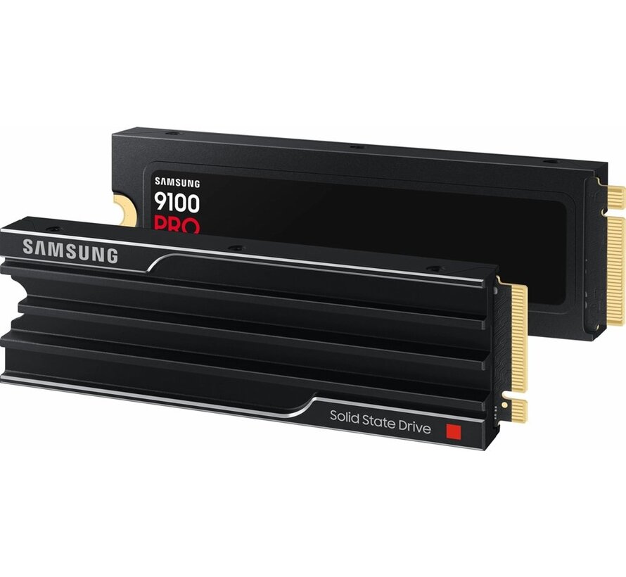 9100 PRO | 2TB NVMe SSD | M.2 | Gen5 | 14.700MB/s Lezen | 13.400MB/s Schrijven | Heatsink