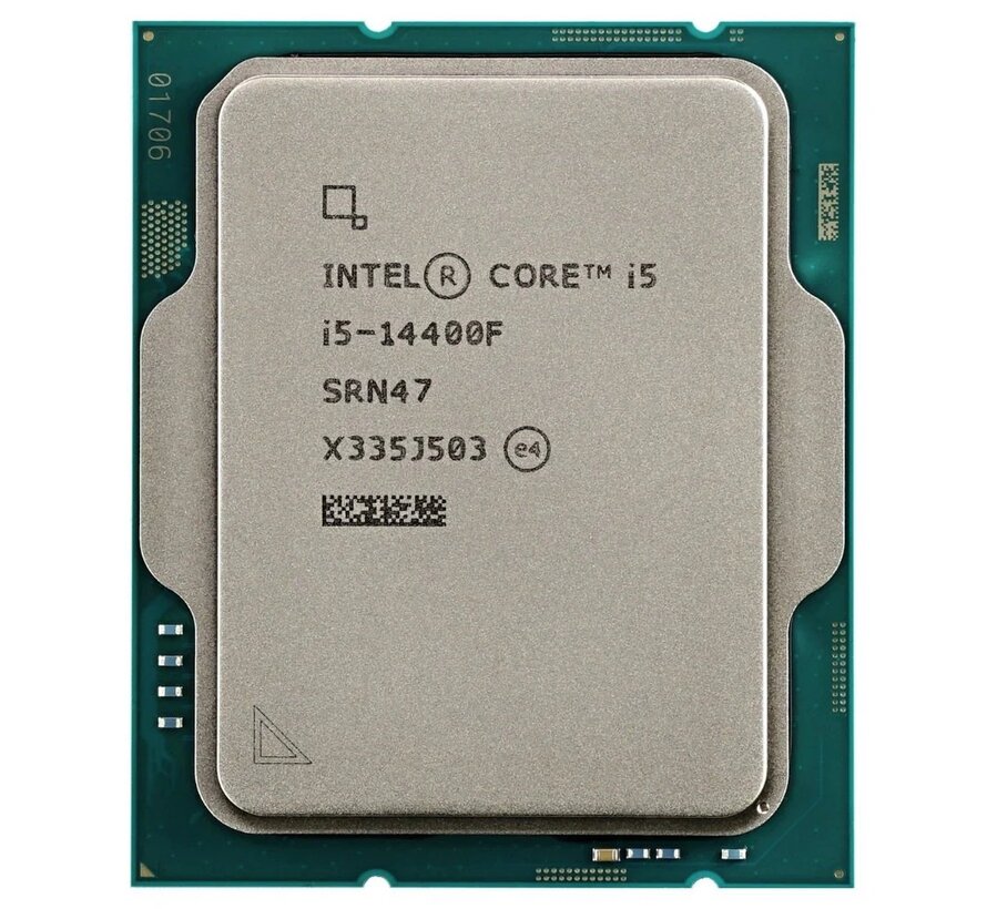 Core i5-14400F | 10 Core | 2,5GHz (4,7GHz Turbo) | LGA 1700 | Processor | CPU | TRAY