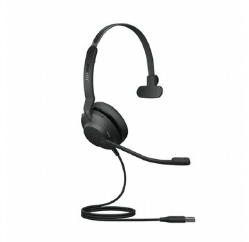 Jabra Evolve2 30 UC | Mono Bedrade On-Ear Headset USB-C | Zwart