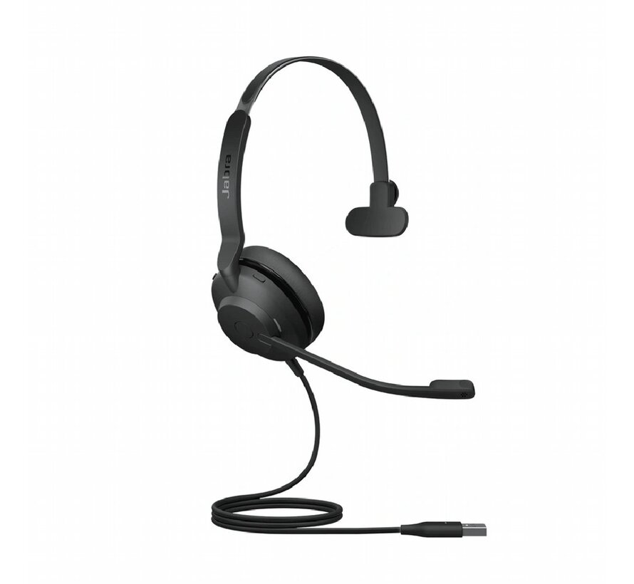 Evolve2 30 UC | Mono Bedrade On-Ear Headset USB-C | Zwart