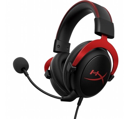 HyperX Cloud II Gaming Headset | Zwart/Rood