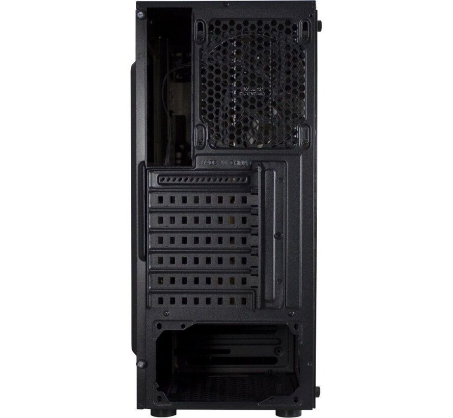 Thunder Blue Light | Midi Tower Case | Zwart | RENEWED (refurbished)