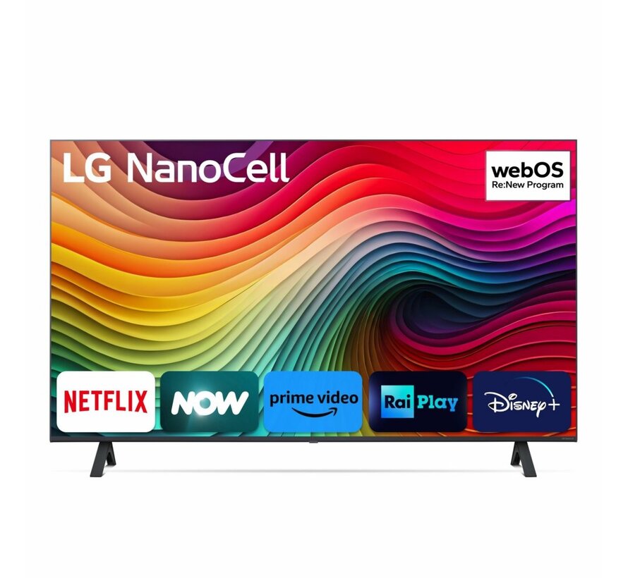 NanoCell 43NANO81T6A 43" | Ultra HD 4K NanoCell Smart TV | WebOS + Wifi | NanoCell voor Levendige Kleuren | HDR10 | 50Hz