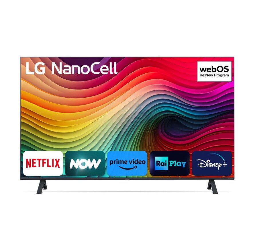 NanoCell 43NANO81T6A 43" | Ultra HD 4K NanoCell Smart TV | WebOS + Wifi | NanoCell voor Levendige Kleuren | HDR10 | 50Hz