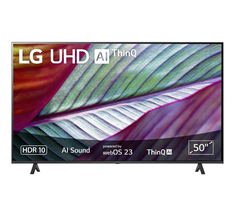 50UR78006LK 50" | Ultra HD 4K LED Smart TV | WebOS 23 | α5 AI Processor Gen6 | HDR10 | Bluetooth & Wifi | 50Hz