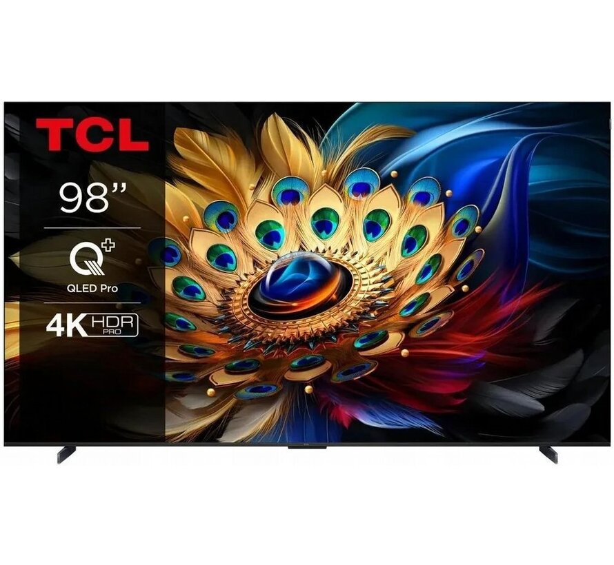 98C655 98" | Ultra HD 4K QLED Smart TV | Google TV | Dolby Vision & HDR10+ | 60Hz | AI Picture & Sound | Wifi & Bluetooth