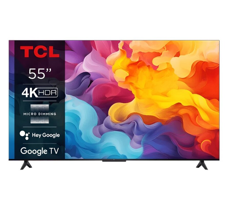55P61B 55" | 4K Ultra HD LED Smart TV | Google TV | HDR10 | 60Hz | Wifi & Bluetooth