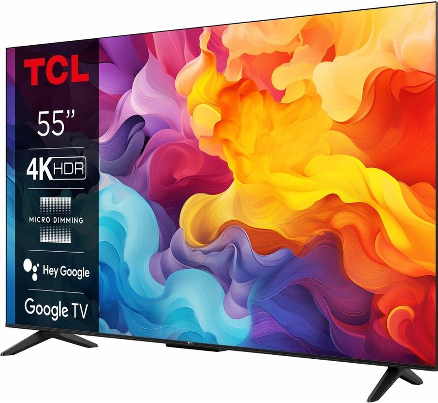 55P61B 55" | 4K Ultra HD LED Smart TV | Google TV | HDR10 | 60Hz | Wifi & Bluetooth