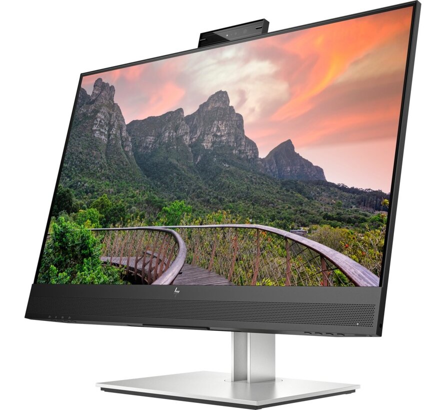 HP E34m G4 34" | 3440x1440 VA | 75Hz | Curved | USB-C | Webcam, Speakers, Microphone | Conference Monitor | Ergonomic Adjustments