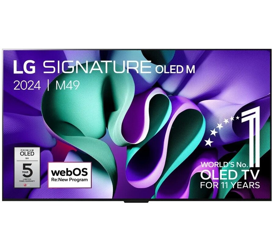 M4 Evo OLED65M49LA 65" | Wireless Ultra HD 4K OLED Smart TV | WebOS + Wifi | Dolby Vision | OLED Perfect Black Levels | 120Hz