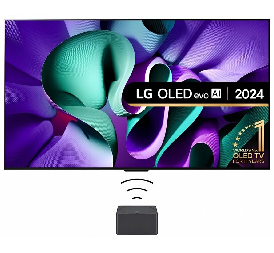 M4 Evo OLED65M49LA 65" | Wireless Ultra HD 4K OLED Smart TV | WebOS + Wifi | Dolby Vision | OLED Perfect Black Levels | 120Hz