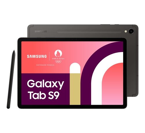 Samsung Galaxy Tab S9 11" | 128GB Opslag | 8GB RAM | Wi-Fi 6 | Android 13 | Grafiet | 2e Kans (refurbished)