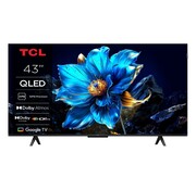 TCL 43P7K 43" | Ultra HD 4K QLED Smart TV (2025) | Google TV + Wifi | Dolby Vision | Quantum Dot | 60Hz