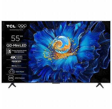 TCL 55C6KS 55" | Ultra HD 4K QD-Mini LED Smart TV (2025) | Google TV + Wifi | Dolby Vision | 120Hz Gaming Mode