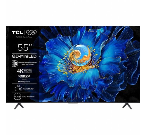 TCL 55C6KS 55" | Ultra HD 4K QD-Mini LED Smart TV (2025) | Google TV + Wifi | Dolby Vision | 120Hz Gaming Mode
