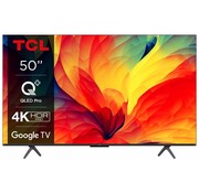 TCL 50QLED780 50'' | Ultra HD 4K | QLED Smart TV | Wifi & Google TV | Quantum Dot Kleursaturatie | HDR10 | 60Hz