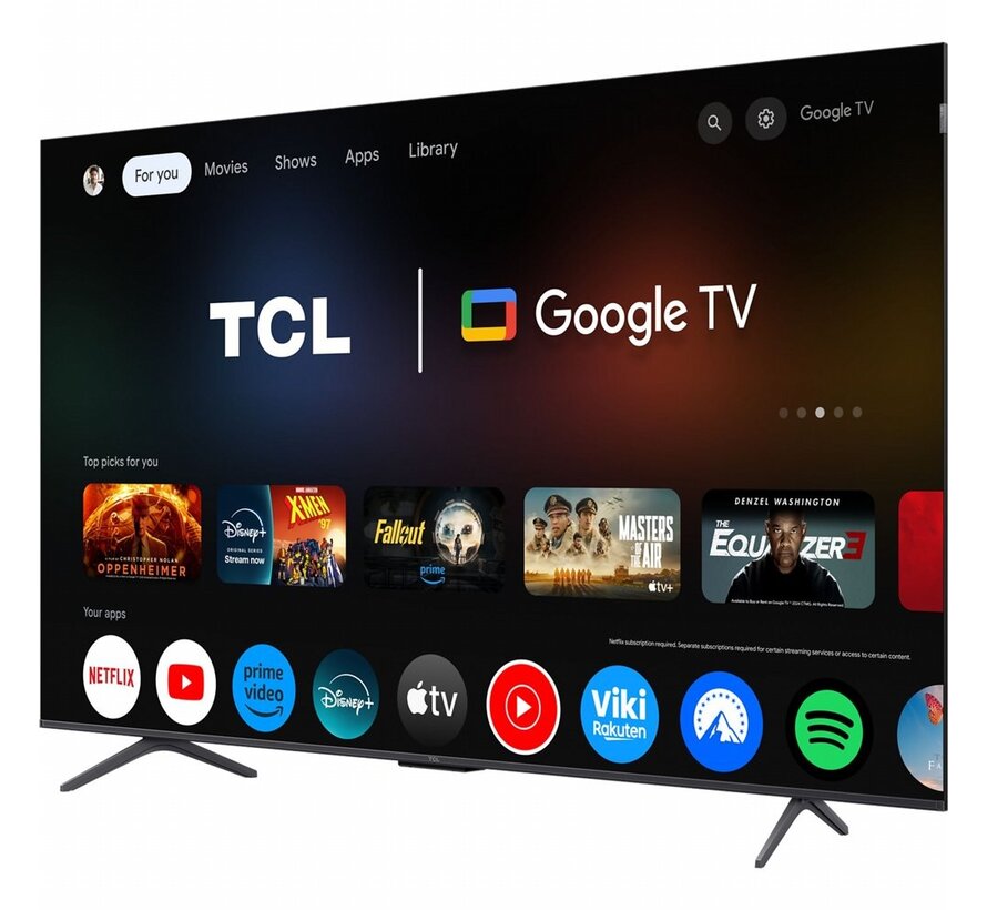 55P8K 55" | Ultra HD 4K QLED Smart TV (2025) | Google TV + Wifi | Dolby Vision | Quantum Dot | 120Hz