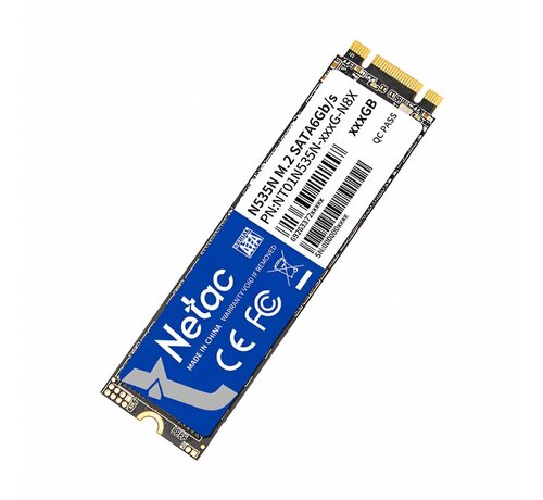 Natec Netac | 128GB SATA SSD | mSATA | 530MB/s | BULK