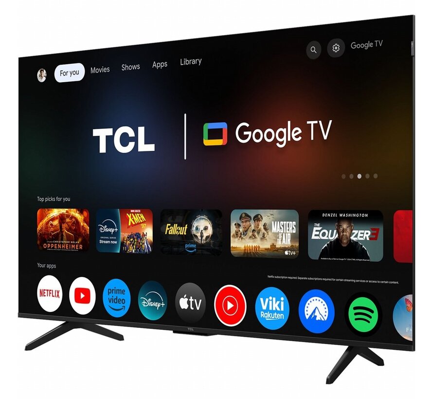 55P7K 55" | Ultra HD 4K QLED Smart TV (2025) | Google TV + Wifi | Dolby Vision & HDR10 | 60Hz