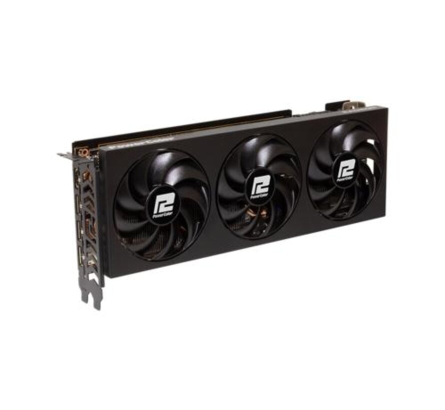 PowerColor Radeon RX 7800XT | 16 GB GDDR6 VRAM | Videokaart | GPU | AMD