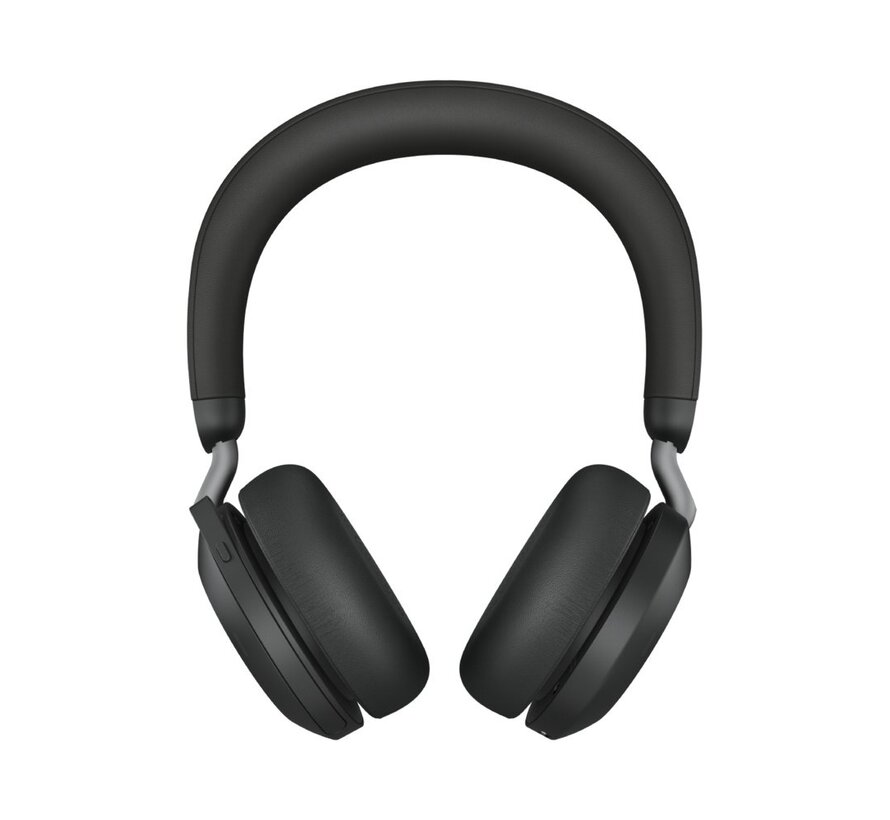 Evolve2 75 | Draadloze On-Ear Headset | ANC | RF | USB-A | Zwart | 2e Kans (refurbished)