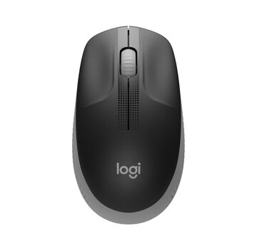 Logitech M190 | Draadloze Muis | Links- en Rechtshandig | RF | 1000 DPI | Grijs