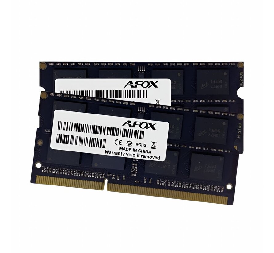Afox 16GB Kit | 2x8GB DDR4 2400 | CL22 | SODIMM