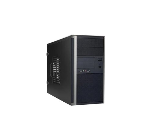 InWin EM035 | M-ATX Behuizing | Inclusief 350W PSU | Real Watt | Zwart | Refurbished Gold (refurbished)