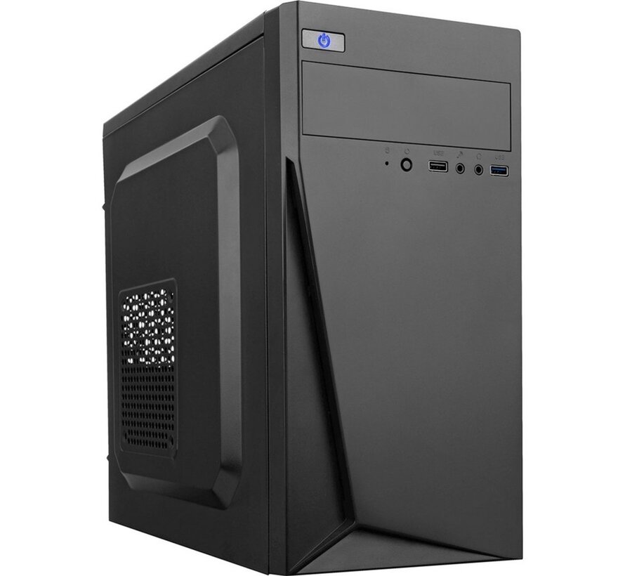 VC13M-071 | Micro-ATX Behuizing | Zonder PSU | USB 3.0 Frontpaneel | Zwart