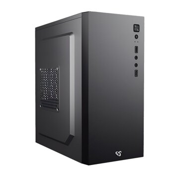 SBOX PCC-12 | Micro Tower Case | Zwart