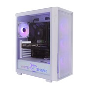 White Shark WARHEAD | Midi Tower Case | Inclusief 4 RGB Fans | Wit