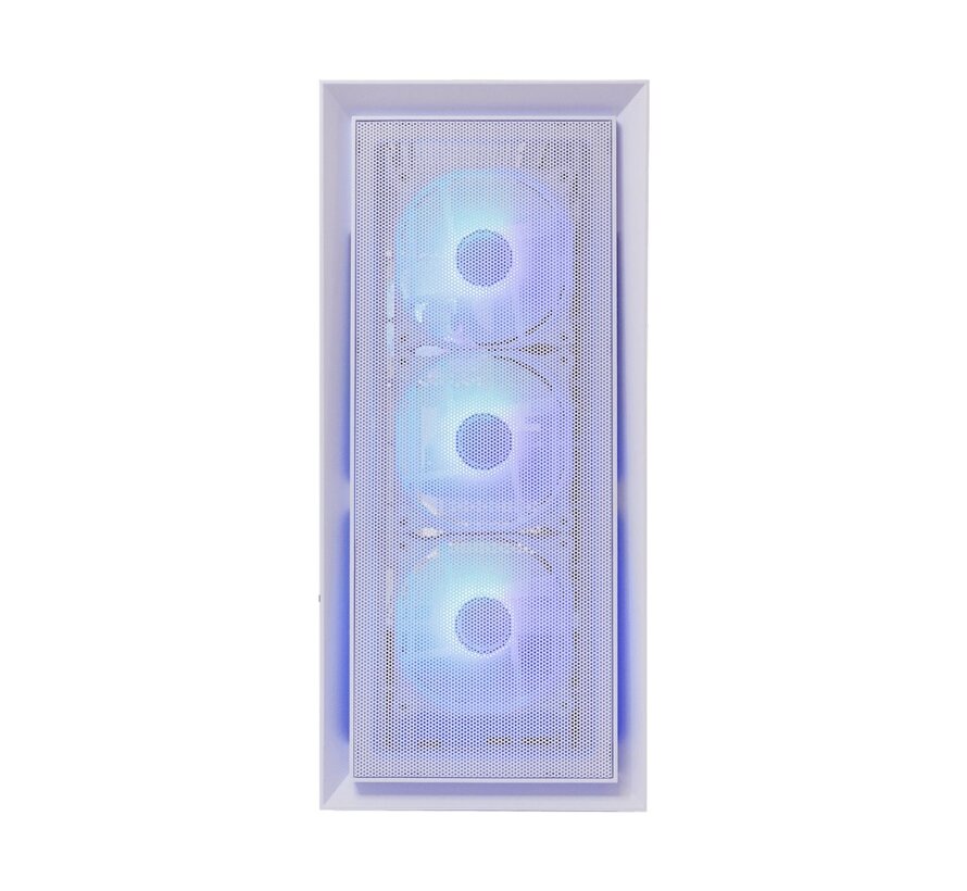 WARHEAD | Midi Tower Case | Inclusief 4 RGB Fans | Wit