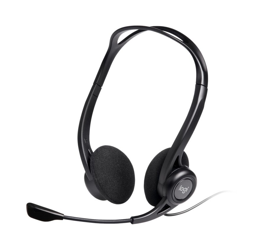 H960 | Bedrade On-ear Headset USB-A | Zwart