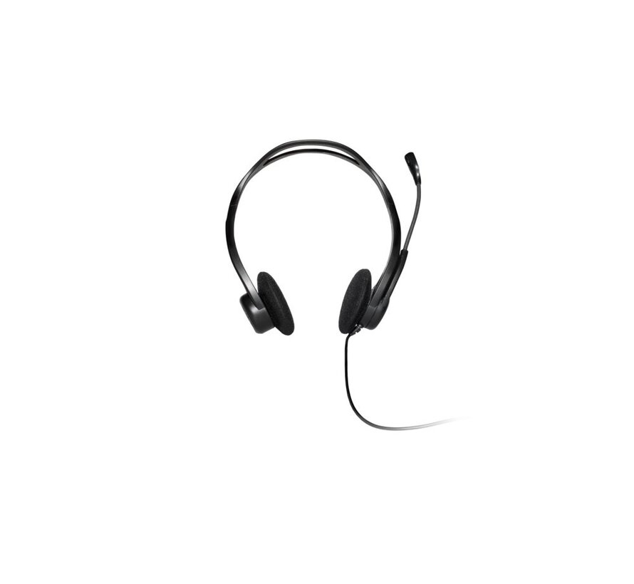 H960 | Bedrade On-ear Headset USB-A | Zwart