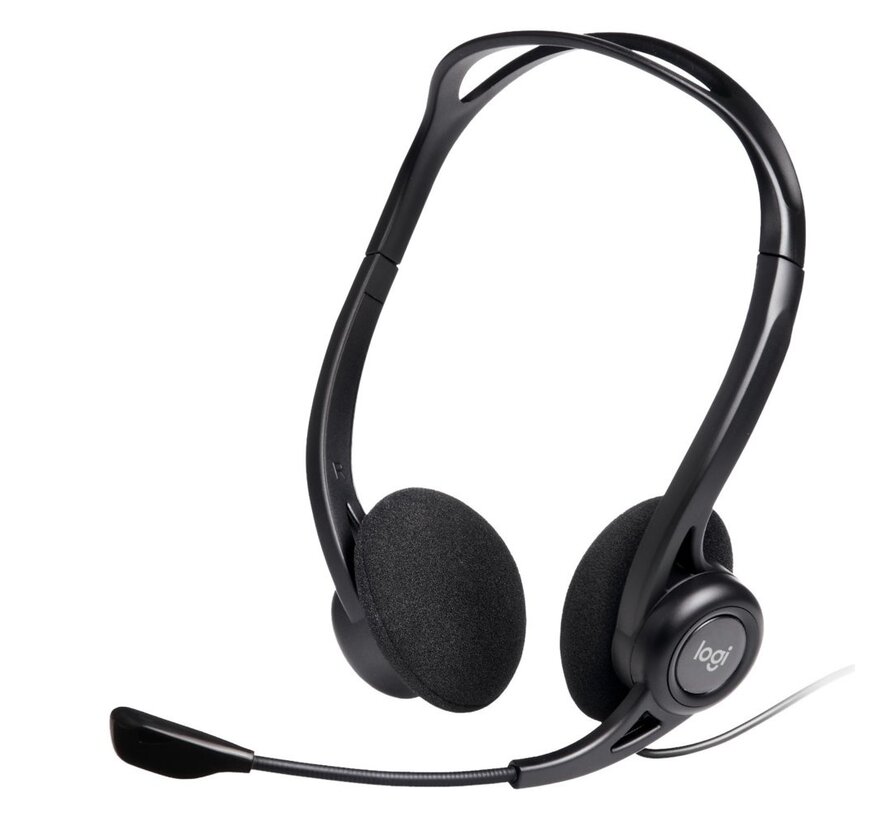 H960 | Bedrade On-ear Headset USB-A | Zwart